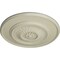 Ekena Millwork Floral Ceiling Medallion, Hand-Painted Clear Yellow, 23 1/2"OD x 2 3/4"P CM23FLCYF - alternate 4